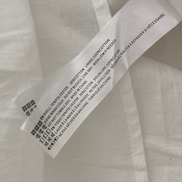 EN SAISON Alani Midi Skirt White Sea Shell Embroidered Tiered Midi Skirt Size M - Picture 5 of 10